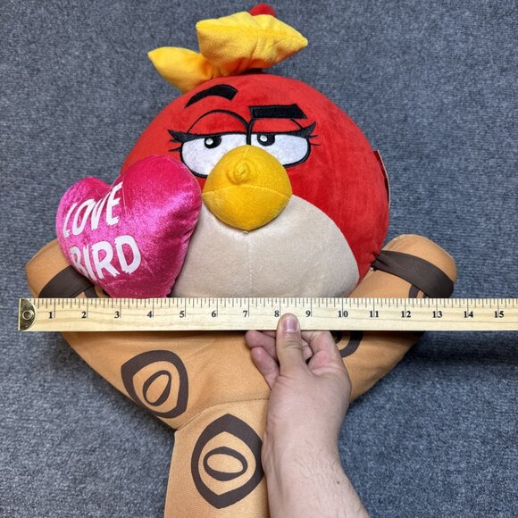 Rare‎ 2014 JUMBO Angry Birds Slingshot Plush - Picture 4 of 13